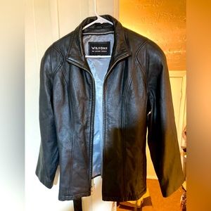 Woman’s Wilson leather coat. Excellent condition.